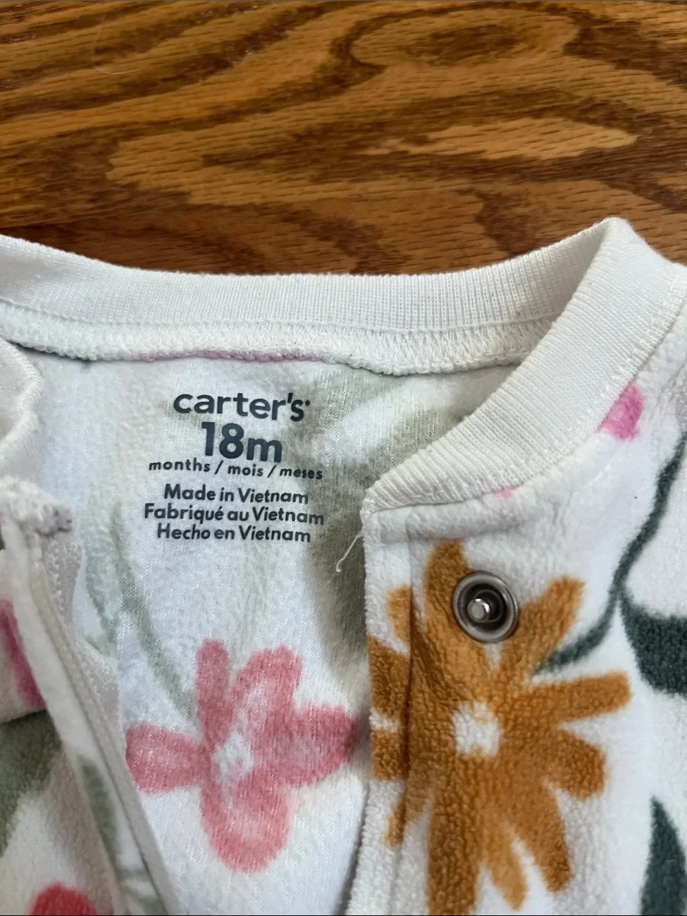 Carters soft fleece